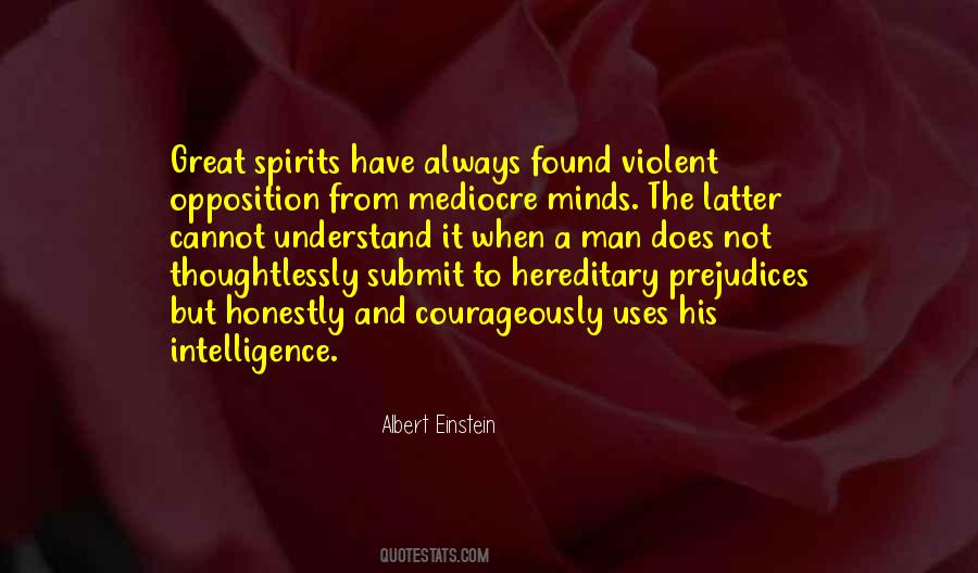 Quotes About Great Spirits #1667056