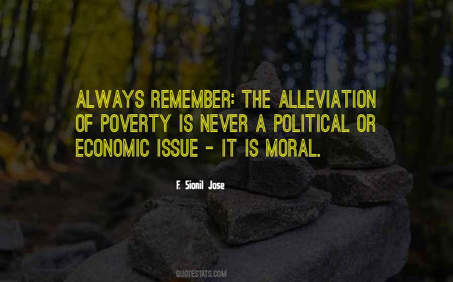 Alleviation Of Poverty Quotes #279222