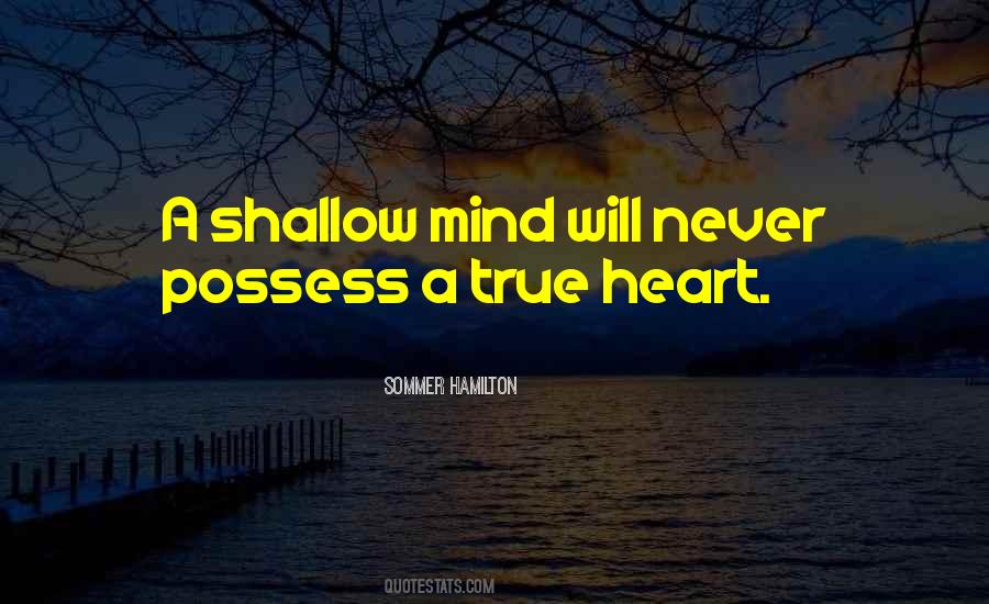 Shallow Mind Quotes #1592902
