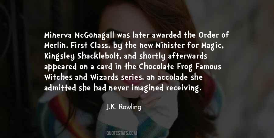 Quotes About Minerva Mcgonagall #948661