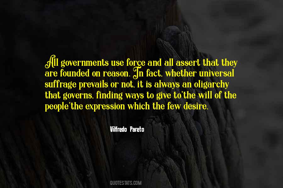 Government And Force Quotes #1730485