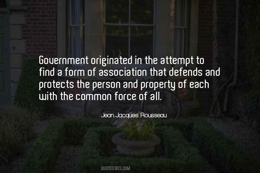 Government And Force Quotes #50836
