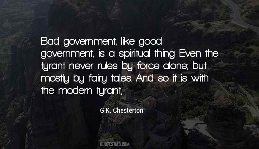 Government And Force Quotes #522592