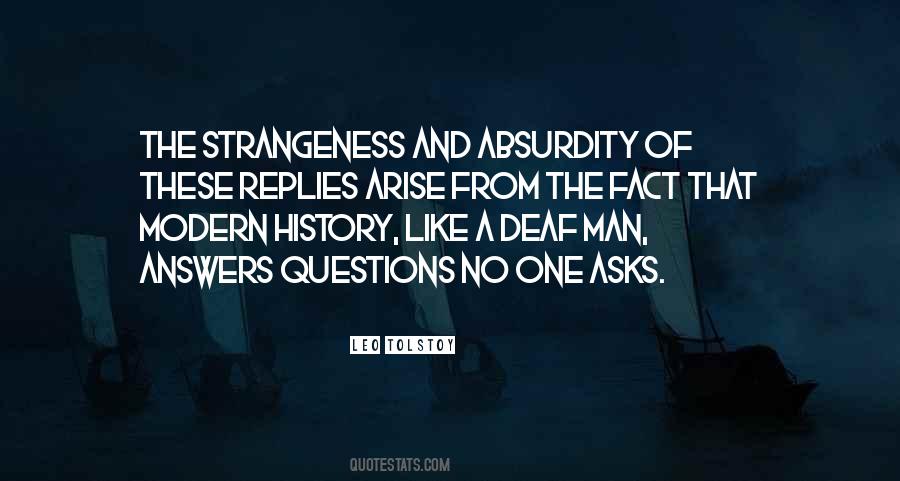 Quotes About Strangeness #794153 Quotes About Strangeness #794153