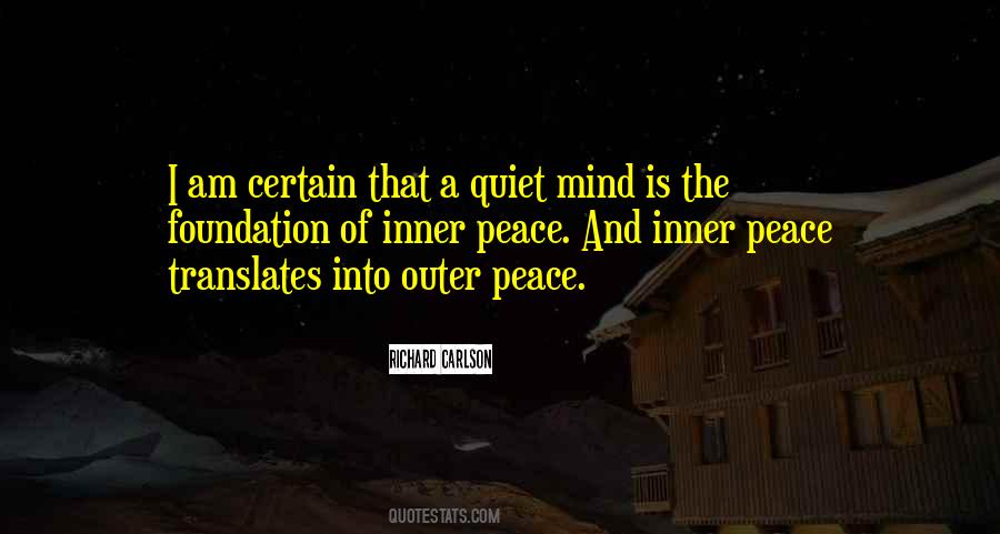 Quotes About Inner Peace #1144792