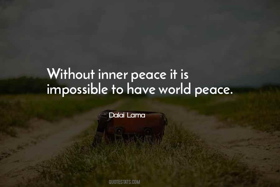 Quotes About Inner Peace #1147735