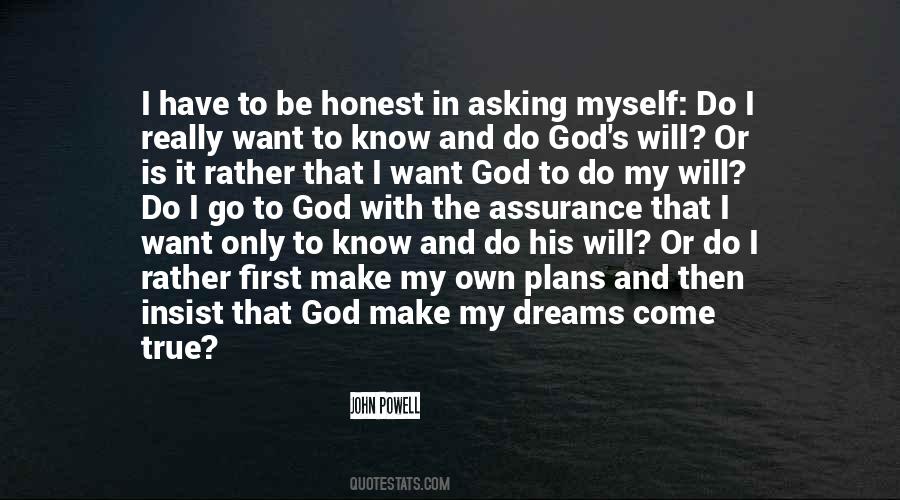 Honest To God Quotes #555412