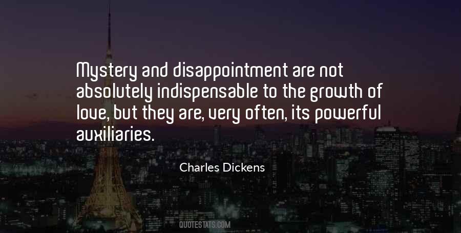 Growth Of Love Quotes #1369517