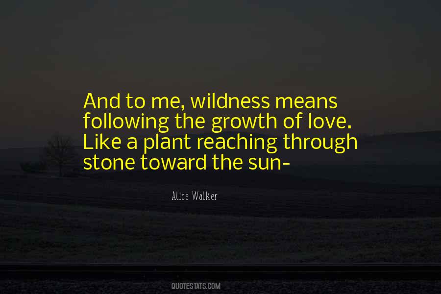 Growth Of Love Quotes #42970