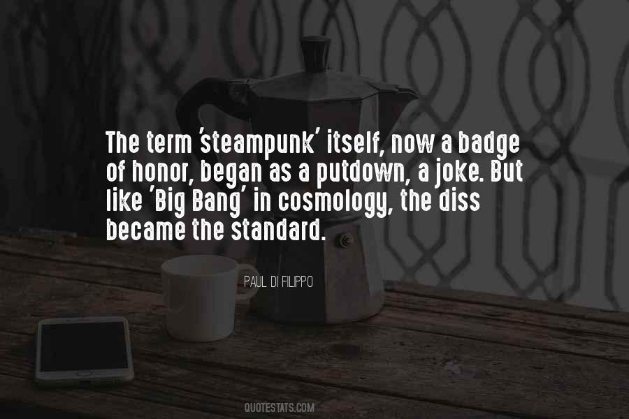 Quotes About Steampunk #819063