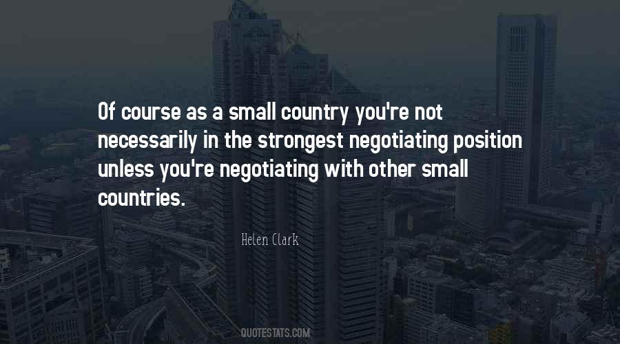 Small Country Quotes #1444684