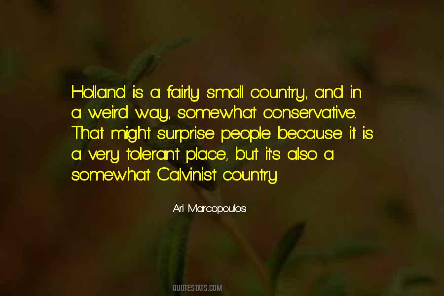 Small Country Quotes #318747