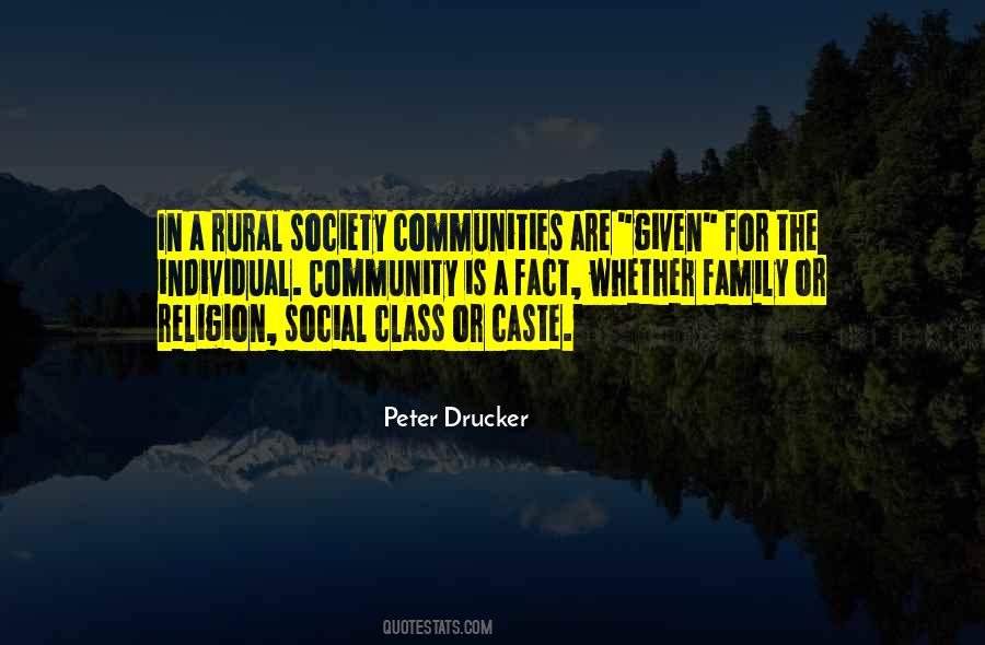 Quotes About Rural Communities #1865378