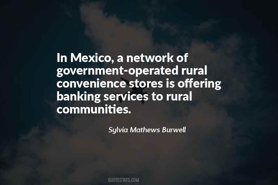 Quotes About Rural Communities #588637