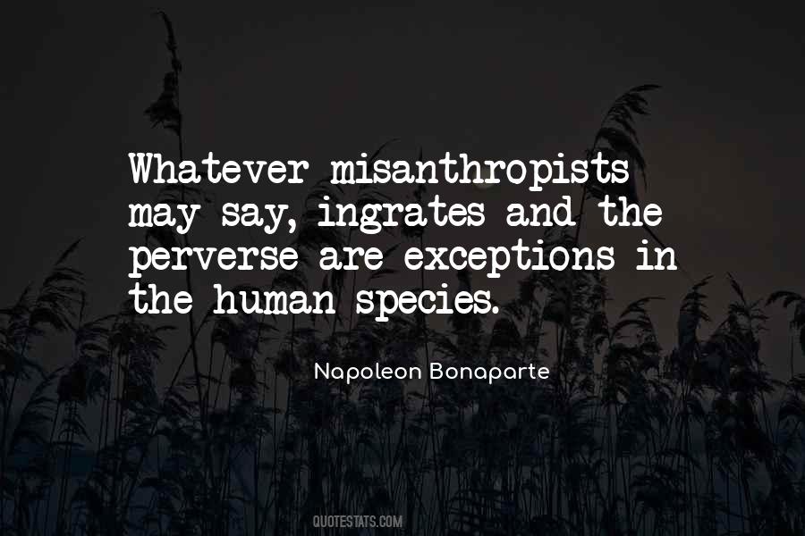 Quotes About Misanthropists #457259