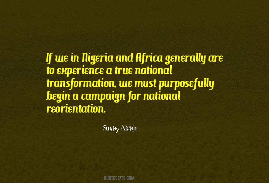 National Transformation Quotes #277199