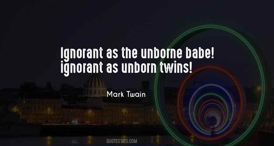 Quotes About Unborn Twins #458412