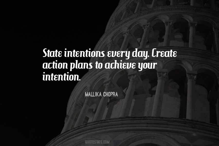 Quotes About Intentions #1261313