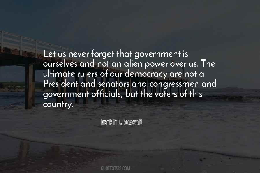 Quotes About Us Government #15723