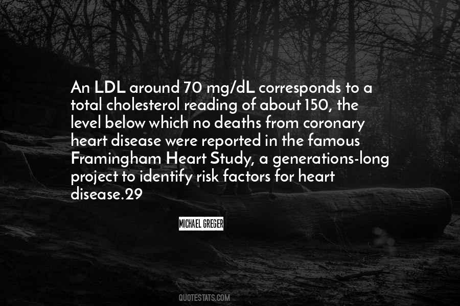 Quotes About Coronary Heart Disease #1056202