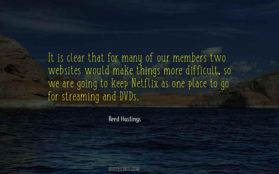 Quotes About Netflix #1447895