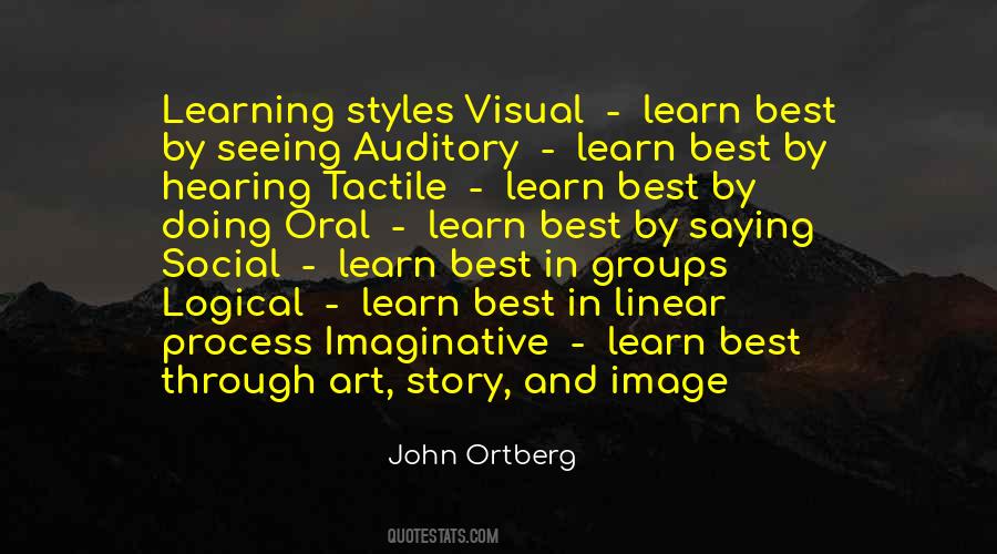 Quotes About Learning Styles #856121
