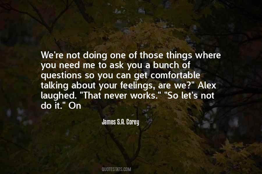 Quotes About Talking About Feelings #19038