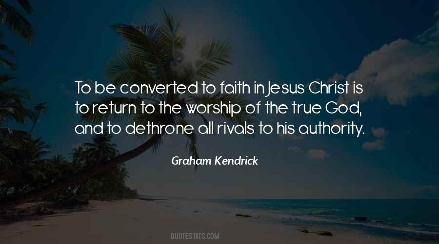 Quotes About True Worship To God #123073