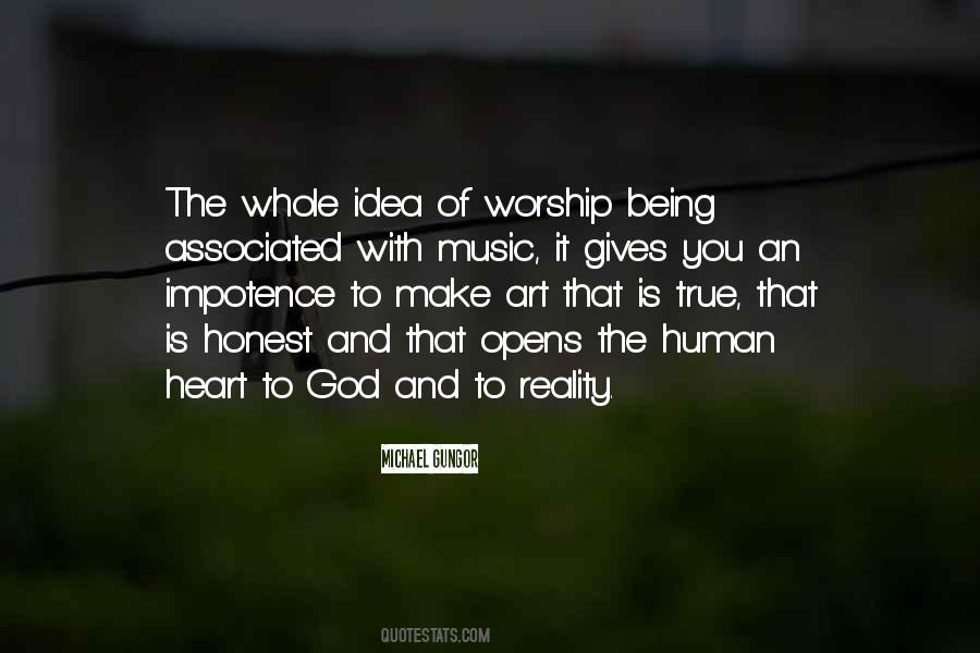 Quotes About True Worship To God #1666653