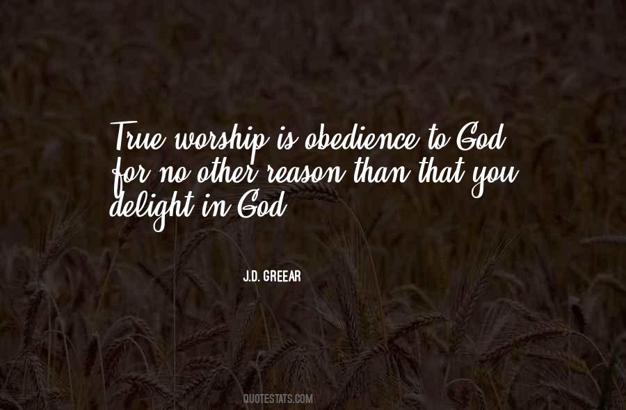 Quotes About True Worship To God #1859849