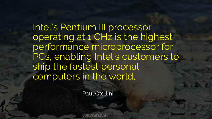 Quotes About Intel #1329264