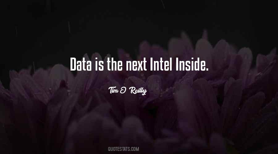 Quotes About Intel #1438261