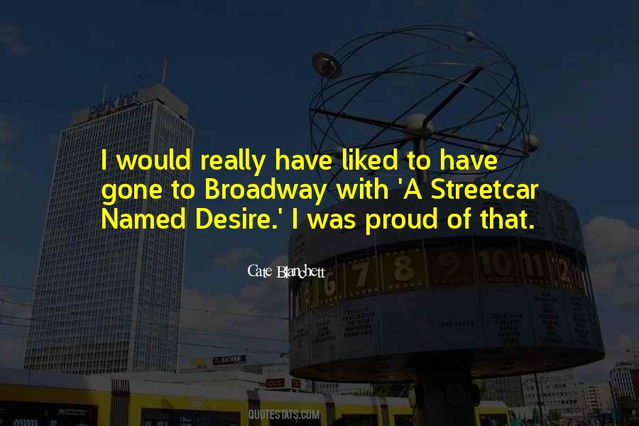 Quotes About Streetcar Named Desire #532781