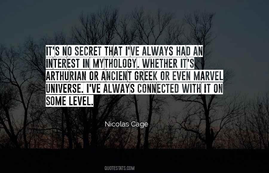 Connected With The Universe Quotes #1041814