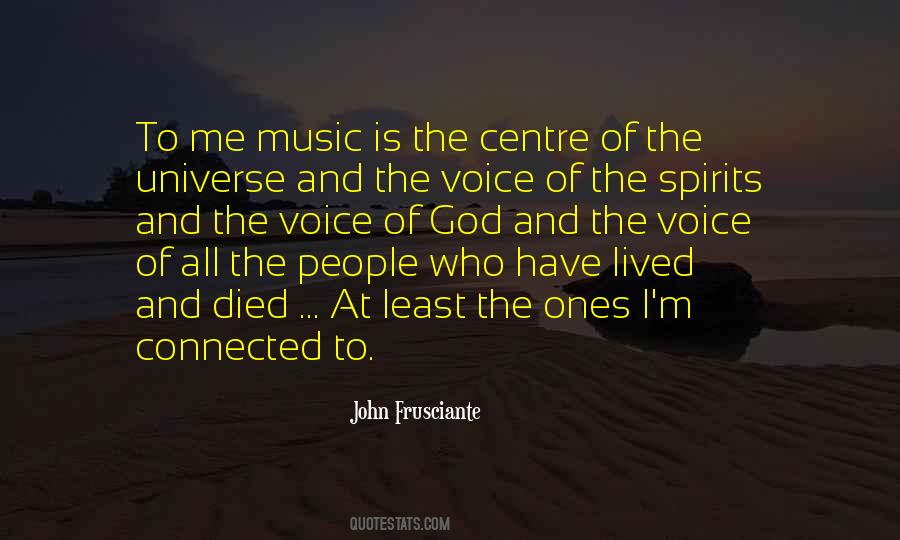 Connected With The Universe Quotes #959937