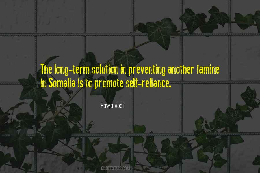 Quotes About Famine In Somalia #249145