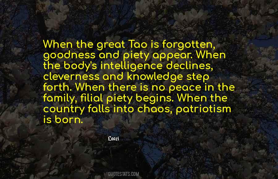 Quotes About Chaos And Peace #1152945