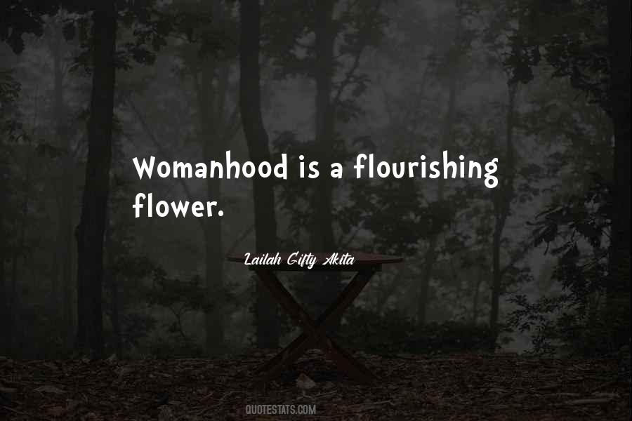 Quotes About Womanhood #888940