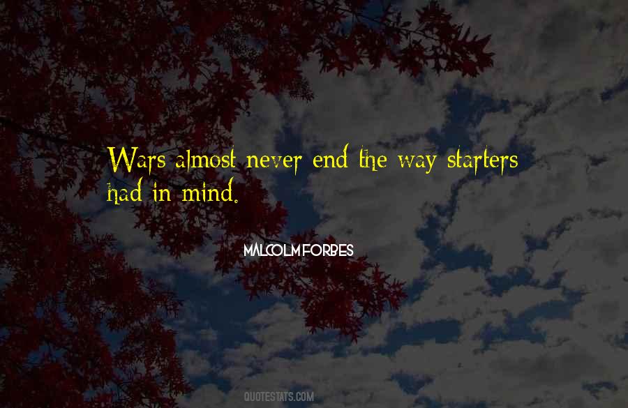 Quotes About Starters #734936