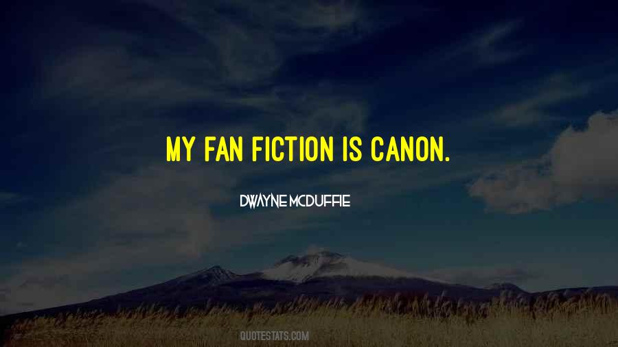 Quotes About Canon #256079