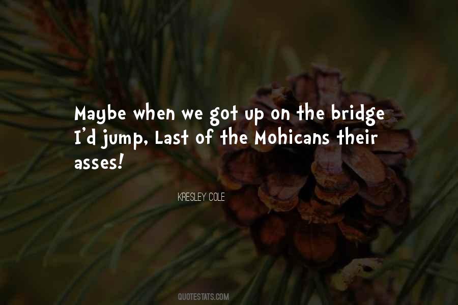 Last Of The Mohicans Quotes #573592