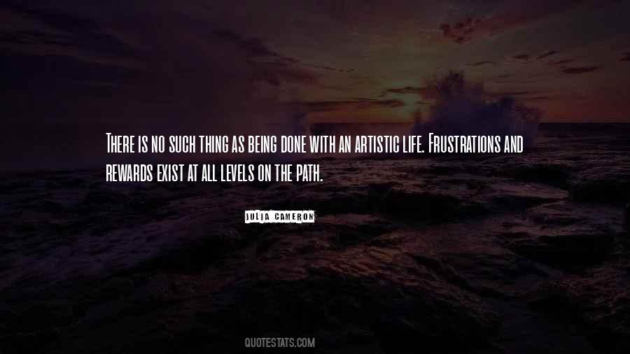 Artistic Life Quotes #1501773