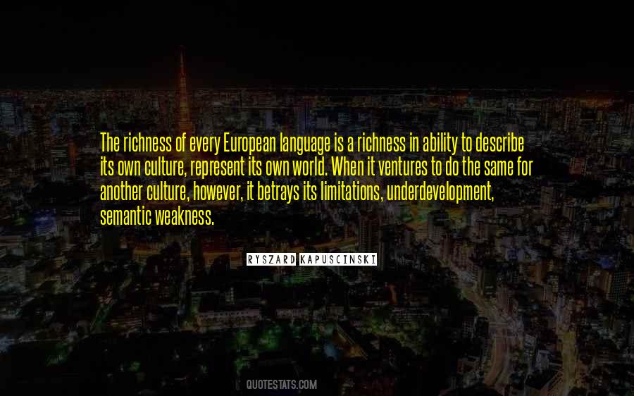 Quotes About European Culture #726525