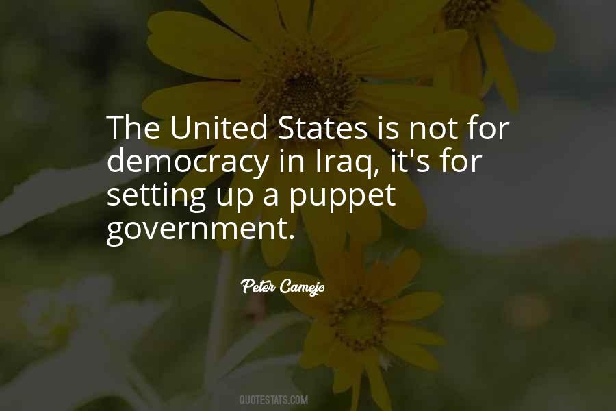 Quotes About Puppet Government #286639