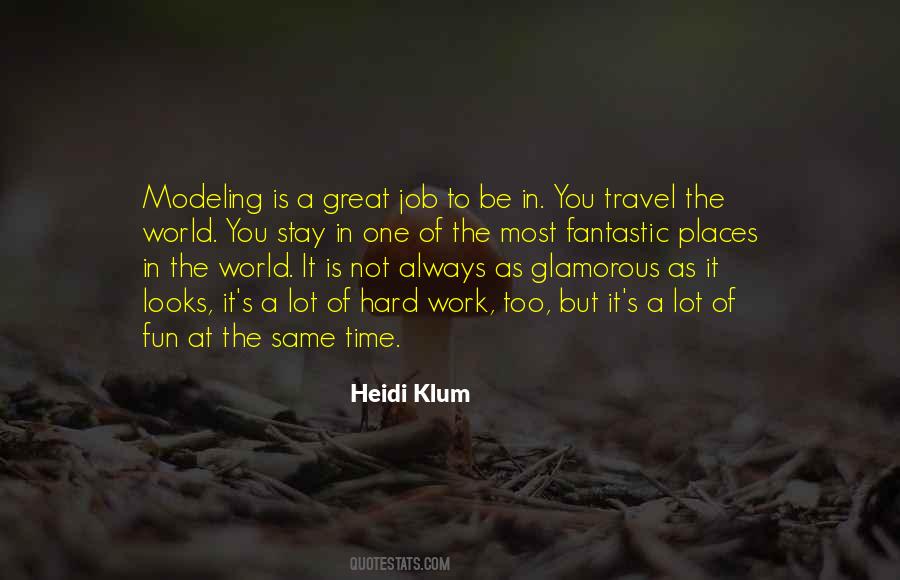 Quotes About Travel The World #1725601