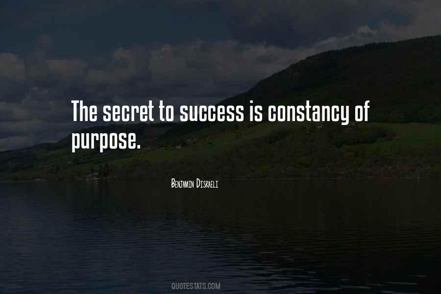 Quotes About Secret To Success #1129037
