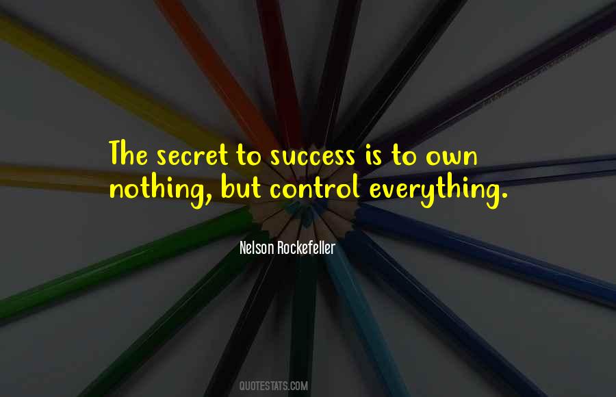 Quotes About Secret To Success #1262282