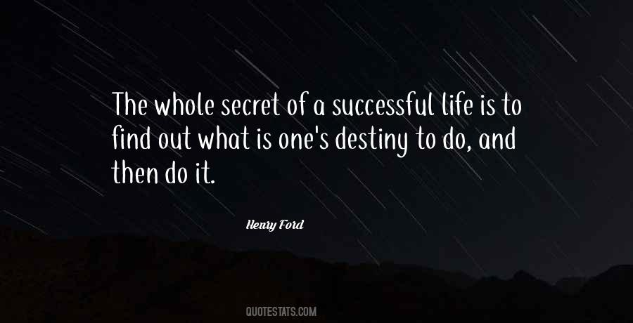 Quotes About Secret To Success #210305