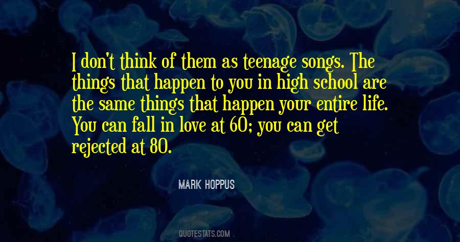 Quotes About High School Love #348509