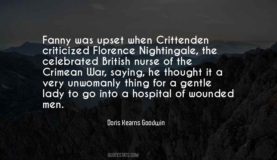 Quotes About War Wounded #1697075